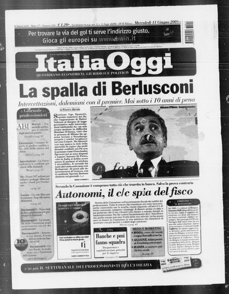 Italia oggi : quotidiano di economia finanza e politica